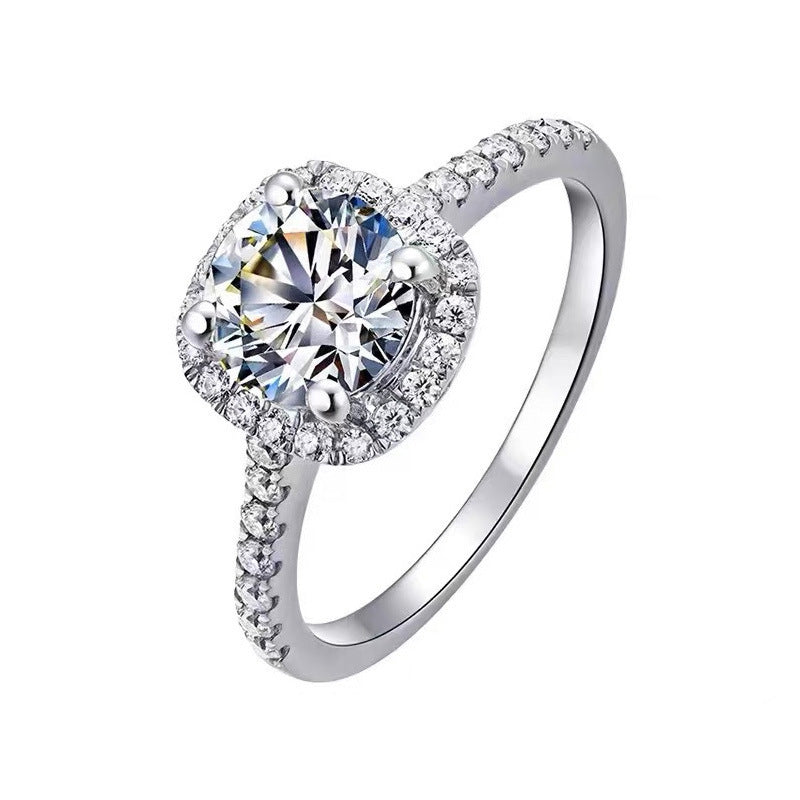 1 Carat Round CZ Ring