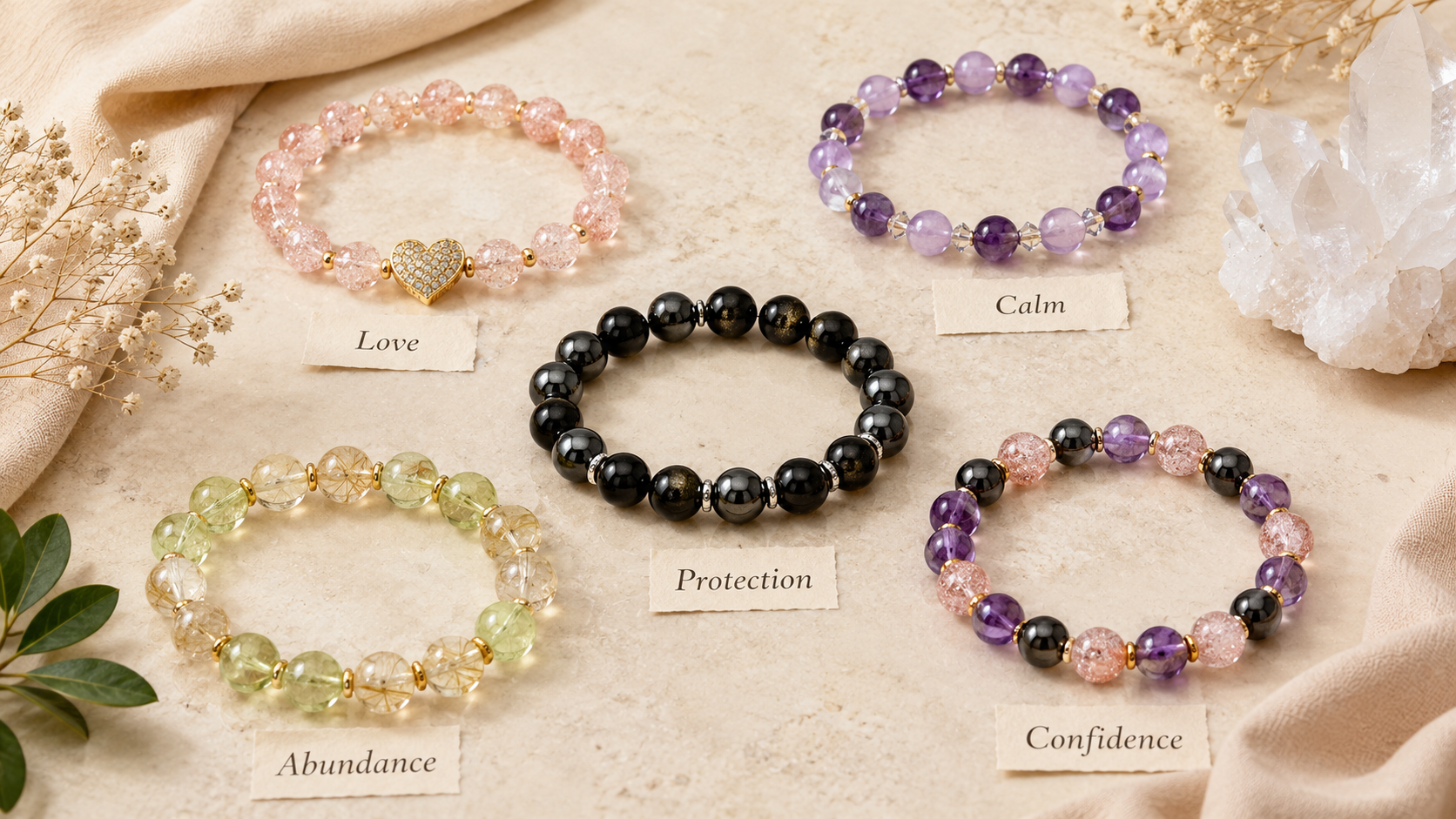 How to Choose a Crystal Bracelet Based on Your Intention