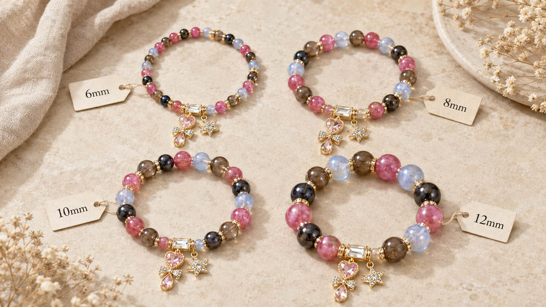 Crystal Bracelet Size Guide: How to Choose Bead Size, Wrist Size & Fit
