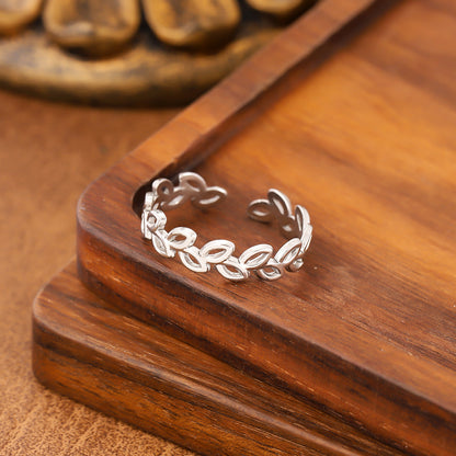 18K Gold Plated Stainless Steel Open Ring