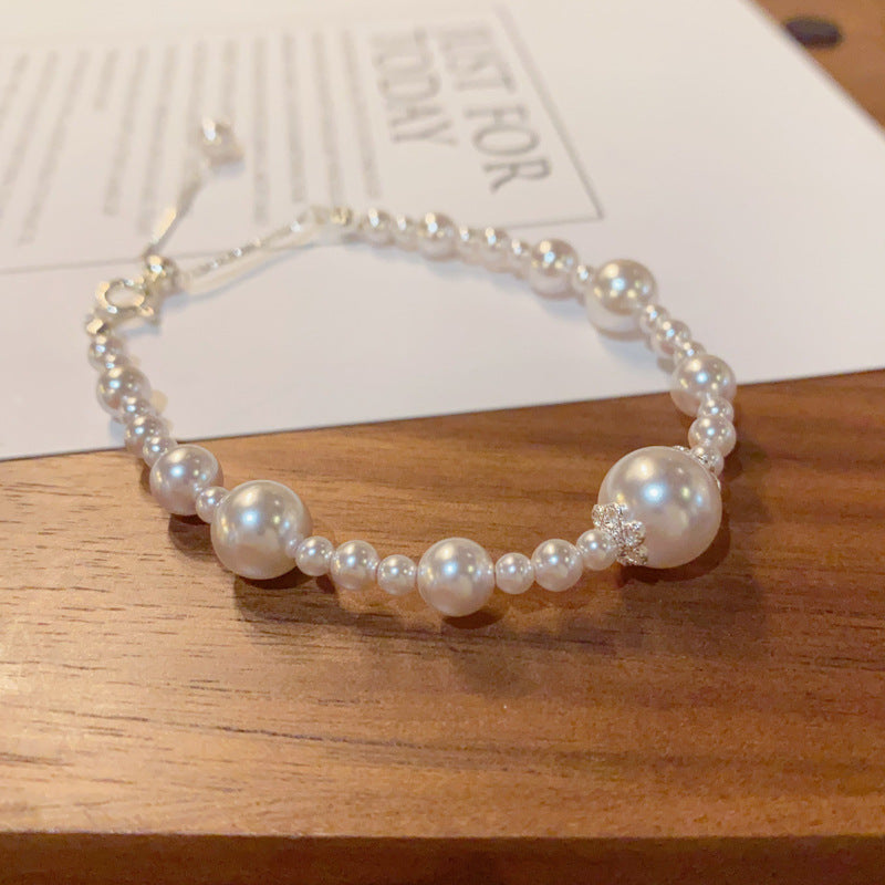 French Pearl-Look Bracelet
