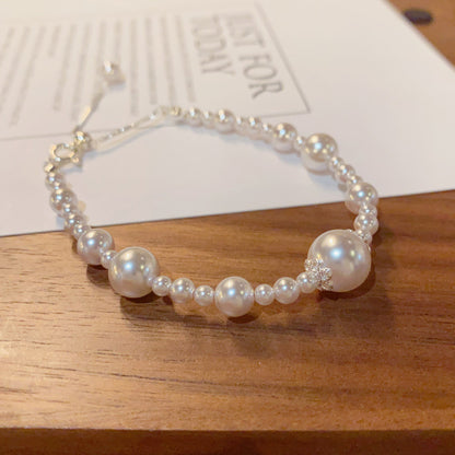 French Pearl-Look Bracelet
