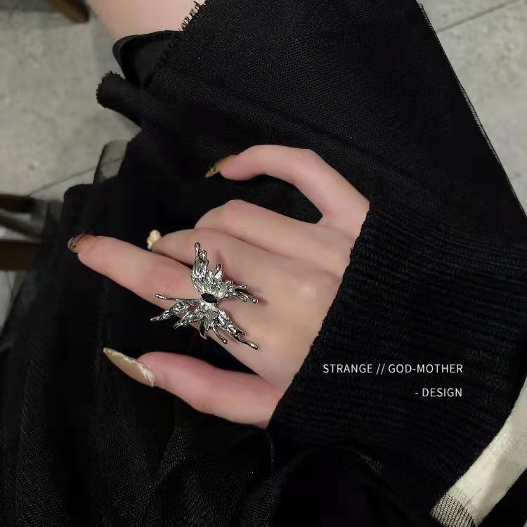 Butterfly Open Statement Ring
