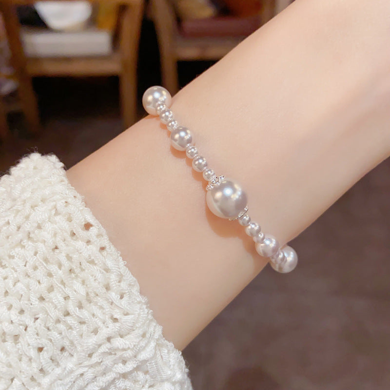 French Pearl-Look Bracelet
