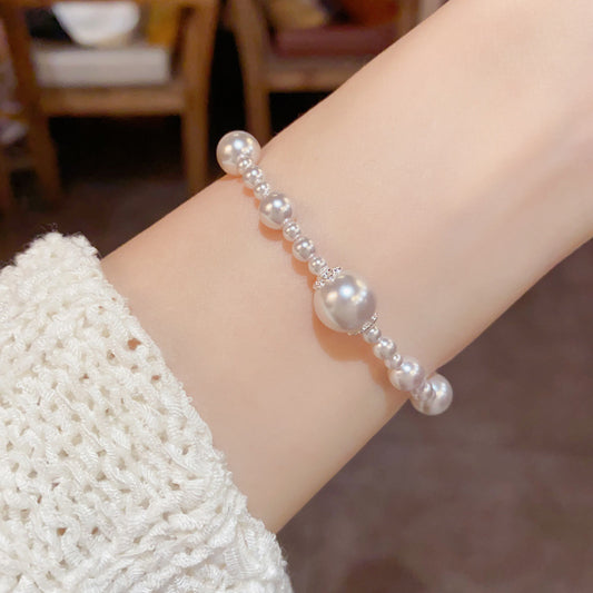 French Pearl-Look Bracelet