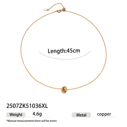 18K Gold Coin Pendant Necklace
