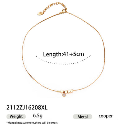 18K Gold Coin Pendant Necklace