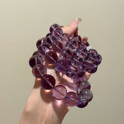 Grape Purple Amethyst Bracelet