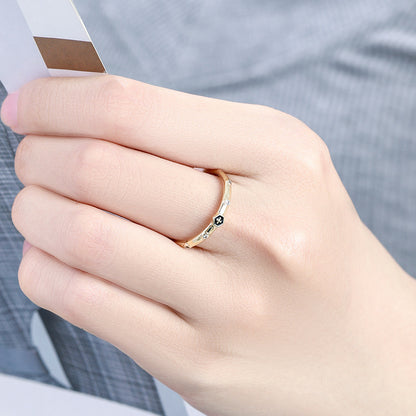 14K Gold Plated Couple Rings