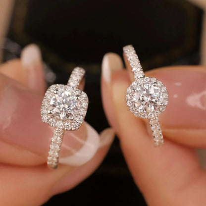 1 Carat Round CZ Ring