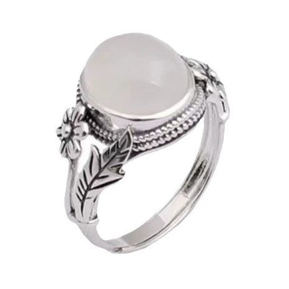 Vintage Chalcedony Open Ring