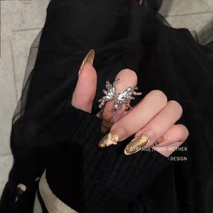 Butterfly Open Statement Ring
