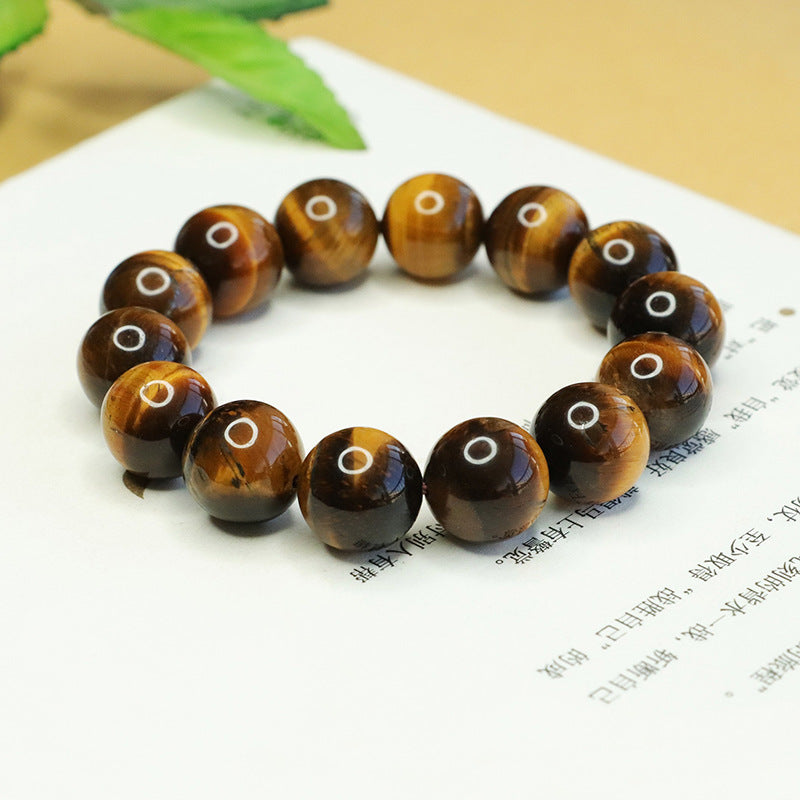 Natural Yellow Tiger Eye Bracelet