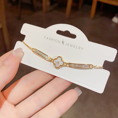 Shell Flower Gold Bracelet